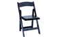 White or Black Wood Folding Chair